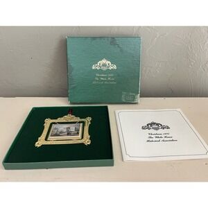 White House Historical Association Christmas Ornament 1997 MINT in Box Vintage